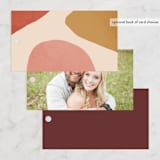 "Galeria" - Wedding Favor Tags in Autumn Desert by Kelly Schmidt - Back of Card Options