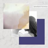 "Raptured" - Wedding Favor Tags in Amethyst by Design Lotus - Back of Card Options