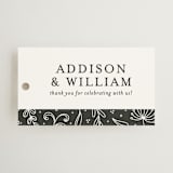 "As if a Dream" - Wedding Favor Tags in Cloud by Pine Street Creative - Front