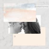 "Sea and Sand" - Wedding Favor Tags in Cortez by Jenny Partrite - Back of Card Options
