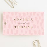 "romance in spring" - Wedding Favor Tags in Olive by Angela Marzuki - Front