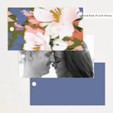 "romance in spring" - Wedding Favor Tags in Olive by Angela Marzuki - Back of Card Options