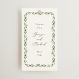 "Hydrangea Vine" - Wedding Favor Tags in Coastal by Susan Moyal - Front