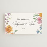 "Floral Pop" - Wedding Favor Tags in Tropical by Itsy Belle Studio - Front