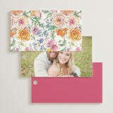 "Floral Pop" - Wedding Favor Tags in Tropical by Itsy Belle Studio - Back of Card Options
