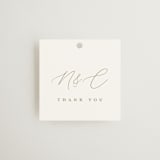 "spiku" - Wedding Favor Tags in Pearl by chocomocacino - Front