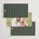 "Flip" - Wedding Favor Tags in Forest by Kelly Schmidt - Back of Card Options
