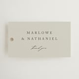 "Astoria" - Wedding Favor Tags in Spring by Kelly Schmidt - Front