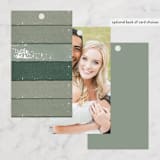 "Foothills" - Wedding Favor Tags in Grass by Alethea and Ruth - Back of Card Options