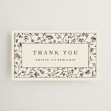 "Hansen" - Wedding Favor Tags in Almond by Stephanie Hawkes - Front