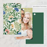 "Floral Garden" - Wedding Favor Tags in Garden by Elly - Back of Card Options