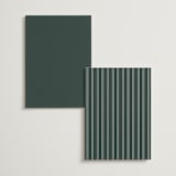 "Elegant Lillies" - Wedding Weekend Itinerary Cards in Forest by Stacey Meacham - Back of Card Options