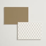 "Elencourt" - Wedding Weekend Itinerary Cards in Quartz by Jelena Vuletic - Back of Card Options