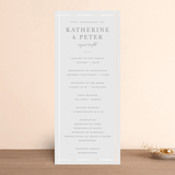 "Formal Affair" - Gloss-Press® Wedding Programs in Pearl by Stacey Meacham - Front