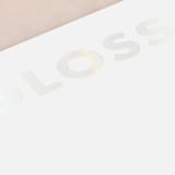 "Portrait Custom" - Gloss-Press® Wedding Programs in Iridescent Pearl by Minted - Detail