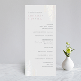 "Sunset by the Sea" - Gloss-Press® Wedding Programs in Ombre by lulu and isabelle - Front