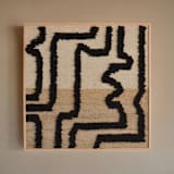 "La Sombra Woven Art" - Wall Hanging in multicolor by Meso Casa LLC