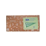 "Camp Explorer Happy Trails Canvas Pennant - Set of 1" - Wall Hanging in green by Jollity and Co