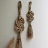 "Noa Wall Hanging by Rafful Estudio" - Wall Hanging in brown by Powered By People