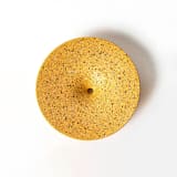 "Marigold Terrazzo Dimple Wall Hook, Medium" - Wall Hooks in yellow by Pretti.Cool
