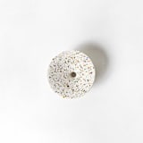 "White Terrazzo Dimple Wall Hook, Small" - Wall Hooks in white by Pretti.Cool