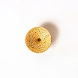 "Marigold Terrazzo Dimple Wall Hook, Small" - Wall Hooks in yellow by Pretti.Cool