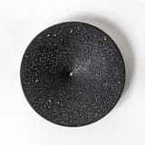 "Black Terrazzo Dimple Wall Hook, Large" - Wall Hooks in black by Pretti.Cool