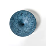 "Cobalt Terrazzo Dimple Wall Hook, Medium" - Wall Hooks in blue by Pretti.Cool
