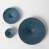 "Cobalt Terrazzo Dimple Wall Hook, Medium" - Wall Hooks in blue by Pretti.Cool