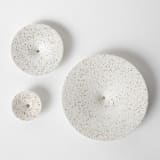 "White Terrazzo Dimple Wall Hook, Medium" - Wall Hooks in white by Pretti.Cool