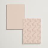 "Avery" - Wedding Weekend Itinerary Cards in Dusty Pink by Jennifer Postorino - Back of Card Options