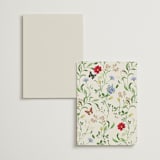 "Wild meadow" - Wedding Weekend Itinerary Cards in Elder Flower by Sarah Knight - Back of Card Options