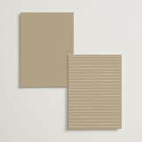 "Vineyard" - Wedding Weekend Itinerary Cards in Champagne by Sarah Brown - Back of Card Options