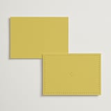 "Calia " - Wedding Weekend Itinerary Cards in Caribbean Citrus by Ani Somi - Back of Card Options
