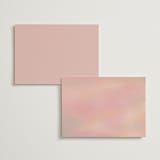 "Cherished" - Wedding Weekend Itinerary Cards in Sunset by Susan Moyal - Back of Card Options