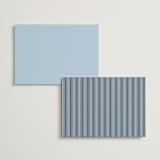 "Tarte Tatin" - Wedding Weekend Itinerary Cards in Sky by Blustery August - Back of Card Options