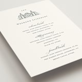 "Arden" - Wedding Weekend Itinerary Cards in Camouflage by Jelena Vuletic - Detail
