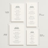 "Arden" - Wedding Weekend Itinerary Cards in Camouflage by Jelena Vuletic - Formats Available