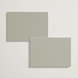 "flowering arch" - Wedding Weekend Itinerary Cards in Sage by Lori Wemple - Back of Card Options