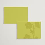 "Maximalist Poppies" - Wedding Weekend Itinerary Cards in Flamingo by Morgan Kendall - Back of Card Options