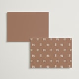 "Amari" - Wedding Weekend Itinerary Cards in Ivory by Oma N. Ramkhelawan - Back of Card Options