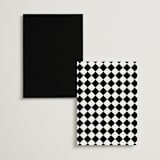 "Formal Minimalist" - Wedding Weekend Itinerary Cards in Silk by Kelly Schmidt - Back of Card Options