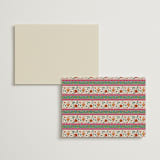 "Mughal Gardens" - Wedding Weekend Itinerary Cards in Ivory by Sherley Ferreira - Back of Card Options