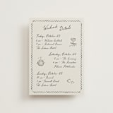 "Puglia" - Wedding Weekend Itinerary Cards in Rock by Pati Cascino - Front