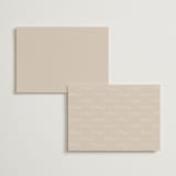 "kouignette" - Wedding Weekend Itinerary Cards in Chiffon by chocomocacino - Back of Card Options