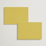 "Calia " - Wedding Weekend Itinerary Cards in Caribbean Citrus by Ani Somi - Back of Card Options