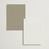 "Calia" - Wedding Weekend Itinerary Cards in Paris Rain by Jennifer Postorino - Back of Card Options