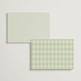 "Swoon" - Wedding Weekend Itinerary Cards in Lemongrass by Sam Dubeau - Back of Card Options