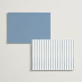 "Pillowy border" - Wedding Weekend Itinerary Cards in Ocean by Creo Study - Back of Card Options