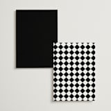 "Formal Minimalist" - Wedding Weekend Itinerary Cards in Silk by Kelly Schmidt - Back of Card Options